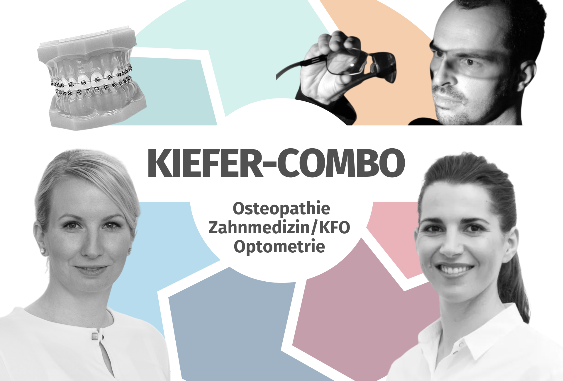 Kiefer-Combo: Osteopathie, Zahnmedizin/KFO und Optometrie im Zusammenspiel